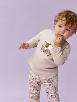 Комплект из лонгслива и леггинсов для малышей Комплект из лонгслива и леггинсов для малышей