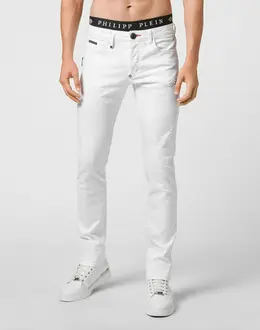 Джинсы Прямые Philipp Plein