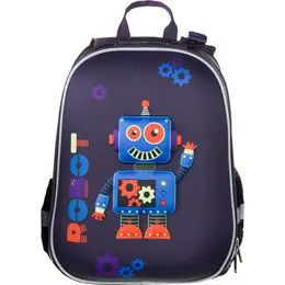 Ранец Комус Класс (№1 School) 3D Robot фиолетовый с двумя отделениями Ранец Комус Класс (№1 School) 3D Robot фиолетовый с двумя отделениями