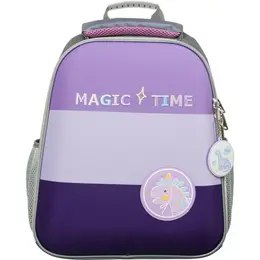 Ранец Комус Класс (№1 School) Basic Casual анатомический серый с двумя отделениями Ранец Комус Класс (№1 School) Basic Casual анатомический серый с двумя отделениями