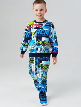 Комплект трикотажный толстовка брюки Комплект трикотажный толстовка брюки