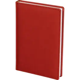 Ежедневник недатированный Attache Сиам искусственная кожа А5 176 листов красный