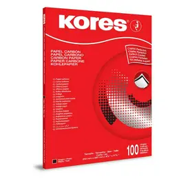 Бумага копировальная черная Kores 1200 (А4, 100 листов) Бумага копировальная черная Kores 1200 (А4, 100 листов)