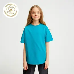 Футболка однотонная