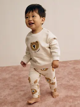 Комплект из свитшота и брюк для малышей Комплект из свитшота и брюк для малышей