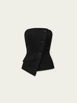 Корсет Мелинда с асимметричной застежкой