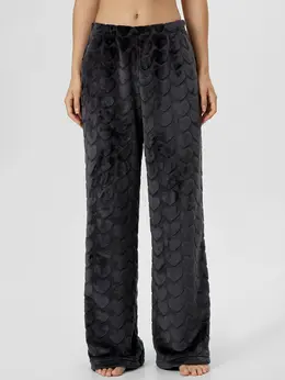 Брюки домашние женские серые