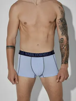 Трусы боксеры мужские голубые