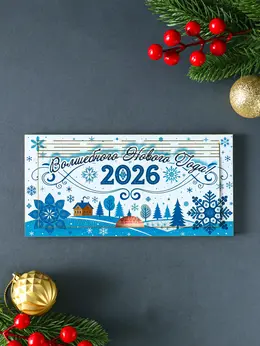 Купюрница подарочная, открытка Купюрница подарочная, открытка