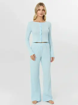 Комплект домашний женский голубой Комплект домашний женский голубой