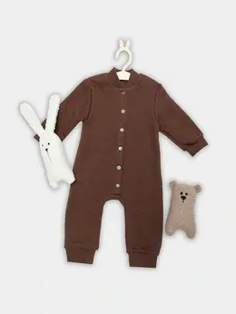 Комбинезон детский коричневый Комбинезон детский коричневый