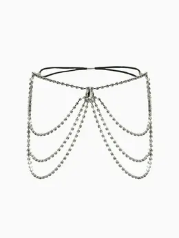 Бодичейн на бедро со стразами Бодичейн на бедро со стразами