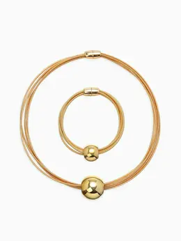 Набор 2 предмета: колье, браслет Набор 2 предмета: колье, браслет