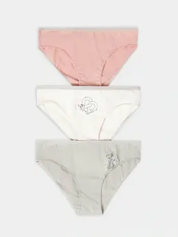 Трусы для девочек в наборе, 3 шт Трусы для девочек в наборе, 3 шт