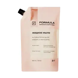 Жидкое мыло антибактериальное "Имбирь и женьшень", 500ml дой пак Жидкое мыло антибактериальное "Имбирь и женьшень", 500ml дой пак