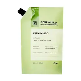 Крем - мыло с маслом конопли и эффектом Antiage, 500ml дой пак Крем - мыло с маслом конопли и эффектом Antiage, 500ml дой пак