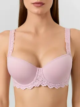 Бюстгальтер макси женский розовый