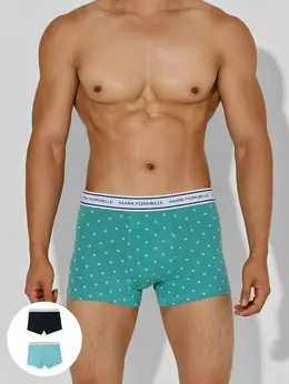Трусы боксеры мужские в наборе, 2 шт Трусы боксеры мужские в наборе, 2 шт