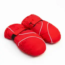 Варежки зимние детские minaku, красные, размер 16 (18 см) Варежки зимние детские minaku, красные, размер 16 (18 см)