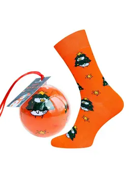 Носки женские БРЕСТСКИЕ SOXY 21С4200К NEW YEAR (носки в шаре)