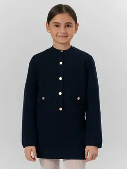 Жакет для девочек синий Жакет для девочек синий