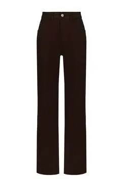 Прямые джинсы на высокой посадке AZUR Прямые джинсы на высокой посадке AZUR