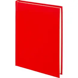 Ежедневник недатированный Attache Rain искусственная кожа А5 160 листов красный