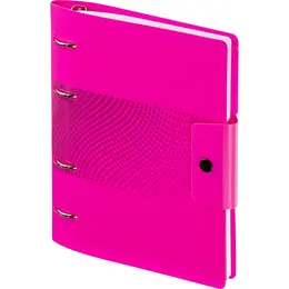 Ежедневник недатированный Attache Digital пластик A5 136 листов розовый