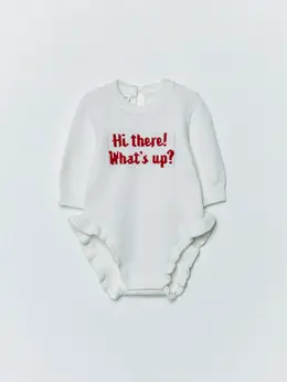 Джемпер-боди с вышивкой для малышей Джемпер-боди с вышивкой для малышей