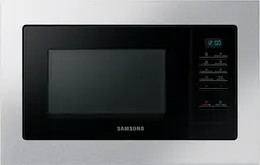 Встраиваемая микроволновая печь Samsung MS20A7013AT/BW, 20 л нержавеющая сталь