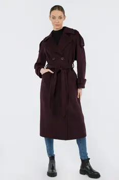 Пальто пояс