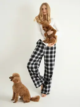 Брюки домашние женские в клетку Брюки домашние женские в клетку