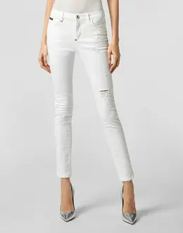 Джинсы Зауженные Philipp Plein