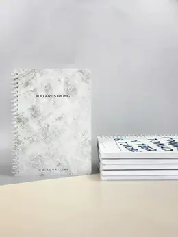 Блокнот в точку недатированный DoYourLine "Мрамор", А5, 166 страниц