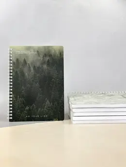 Блокнот в точку недатированный DoYourLine "Лес", А5, 166 страниц