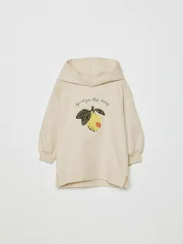 Платье с капюшоном для малышей