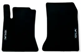 Front Car Floor Mats Velour For Mercedes CLA C117 Auto Liners Waterproof Carpet