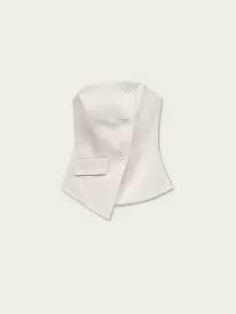 Корсет Мелинда с асимметричной застежкой