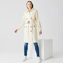 Женский плащ Lacoste с поясом Женский плащ Lacoste с поясом