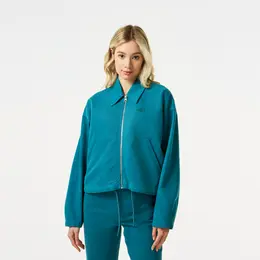 Женская джинсовая куртка Lacoste свободного кроя