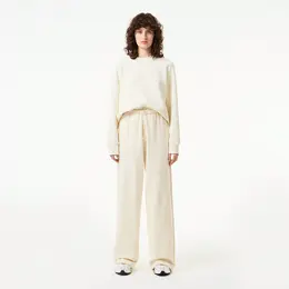 Женские прямые спортивные брюки Lacoste с высокой талией