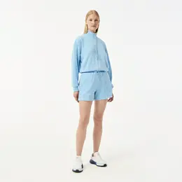 Женские короткие спортивные шорты Lacoste