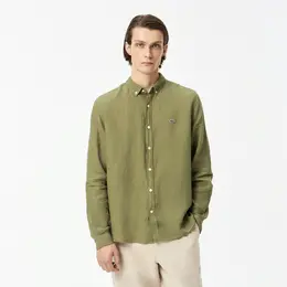 Мужская льняная рубашка Lacoste