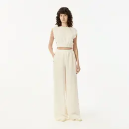 Женские прямые спортивные брюки Lacoste свободного кроя