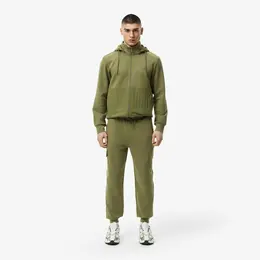 Мужские хлопковые спортивные брюки Lacoste стандартного кроя