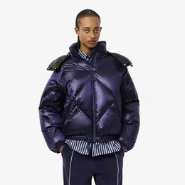 Женский дутый короткий пуховик Lacoste OVERSIZE FIT