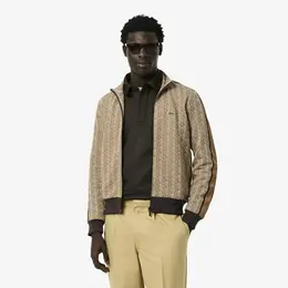 Мужская жаккардовая толстовка Lacoste PARIS с монограммой