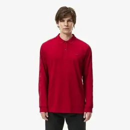 Мужская хлопковая рубашка-поло Lacoste