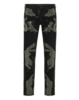 Джинсы Прямые Philipp Plein