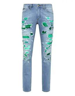 Джинсы Зауженные Philipp Plein